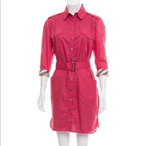 Burberry Brit Belted Mini Dress